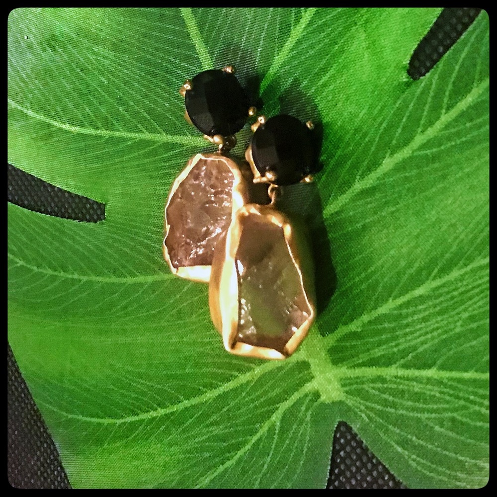 Zariin Natural-Cut Spirited earrings